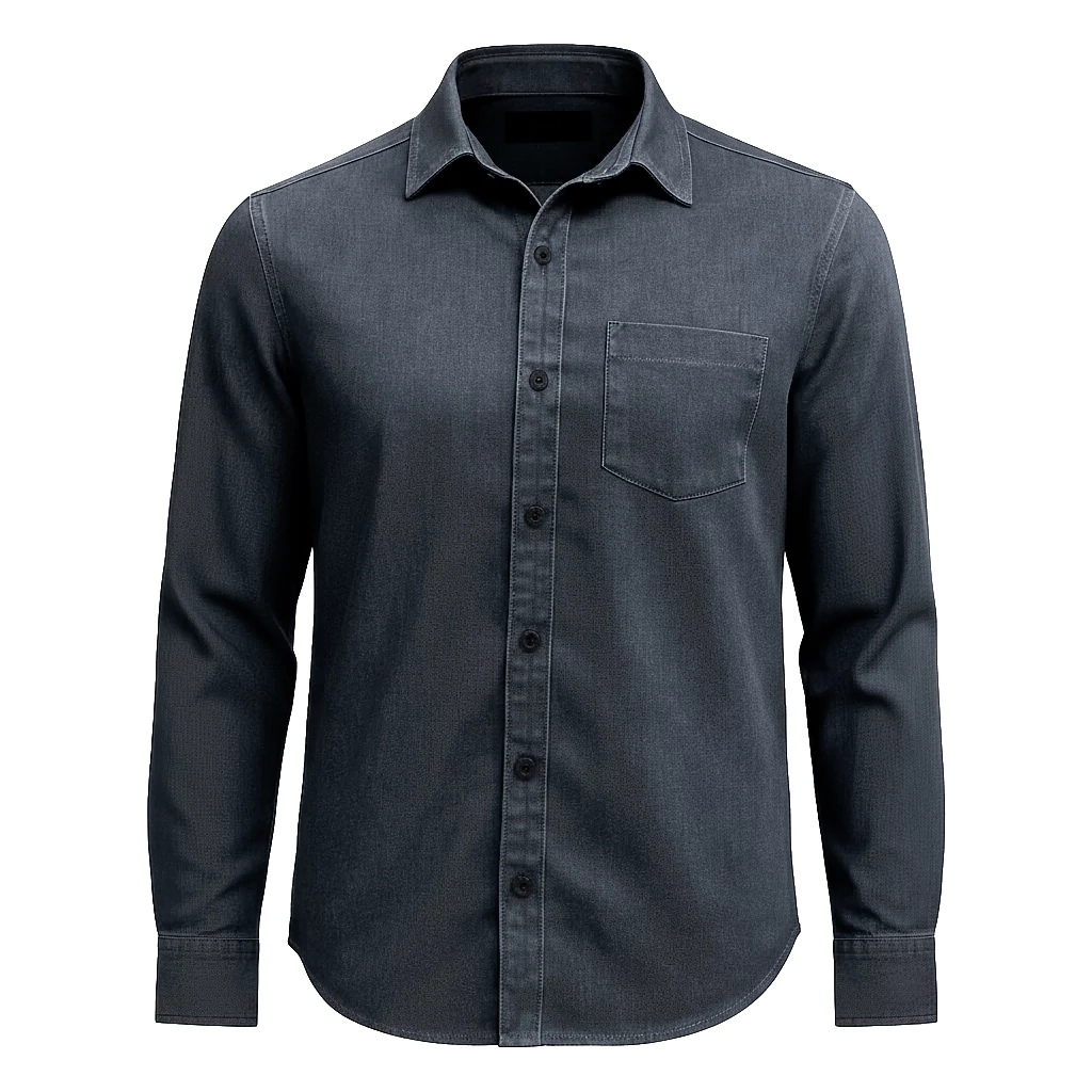 پیراهن مردانه لی ذغالسنگی